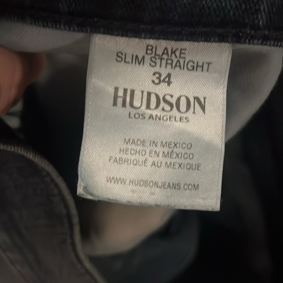 Hudson Jeans Men’s Slim Straight size 34 - Picture 8 of 9